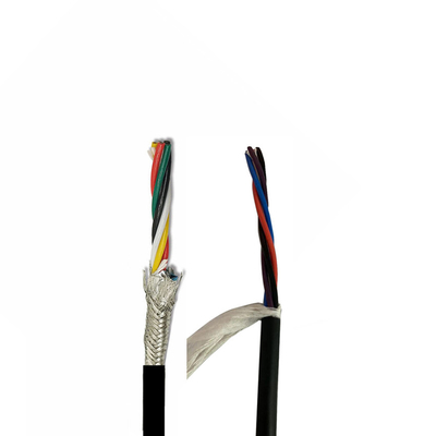 qualidade  High Flex Robotic Cable Multi Core Electrical Cable ETFE Insulation PUR Jacket Fábrica