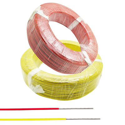 qualidade  Flexible PFA Insulated Wires 28 Gauge Stranded Wire Temperature Resistant Fábrica