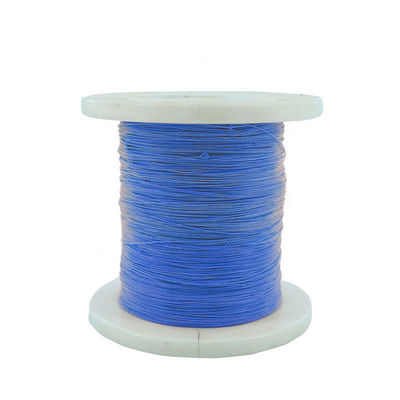 Fio de conexão PFA de cobre prateado com opções de 1-5 núcleos e faixa de tamanho de 0,05-6mm2 para aplicações de alta temperatura