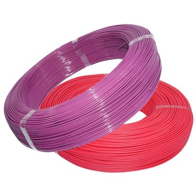 12 Gauge Placado em Prata PFA fio isolado com 36awg ~ 3 / 0awg Range e 10 cores de base