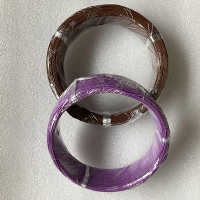 Resistência ao calor 600V Nomenclatura PFA fio isolado com condutor de cadeia prateado em 16 18 26 Gauge