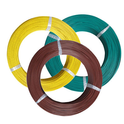 0.35mm2 fio isolado PFA com tensão nominal AC600V e 1-5 opções de núcleo para aplicações de alta temperatura