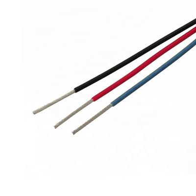 19 fios de aquecimento PFA de cobre prateado com tensão nominal AC600V e vários tamanhos AWG