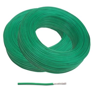 24awg 19/36 Fios de cobre revestidos de prata com resistência química e 9 cores disponíveis