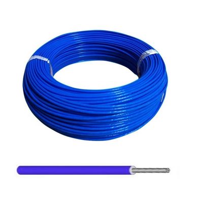 24awg 19/36 Fios de cobre revestidos de prata com resistência química e 9 cores disponíveis