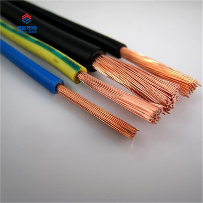 Fio de cabo flexível elétrico de PVC H07V-K 2,5 mm2 de núcleo único