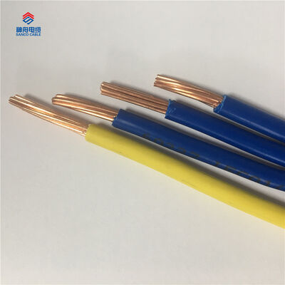 Fio de cabo flexível elétrico de PVC H07V-K 2,5 mm2 de núcleo único
