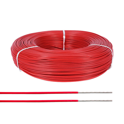 O fio de ligação de alta temperatura vermelho da C.A. 600V encalhou o fio isolado 30 Calibre de diâmetro de fios