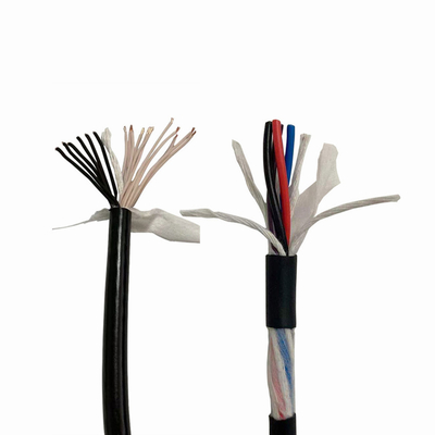 24 isolações resistentes ao calor do PVC do cabo elétrico do núcleo dos cabos PUR 4 Calibre de diâmetro de fios PUR